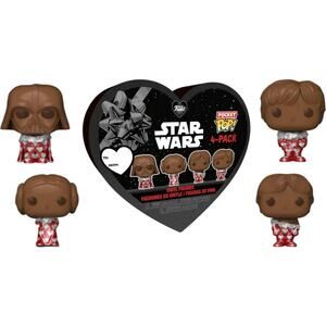 NEW Funko Pocket POP Star Wars Val Box 4-Pack Chocolate Figures NIB